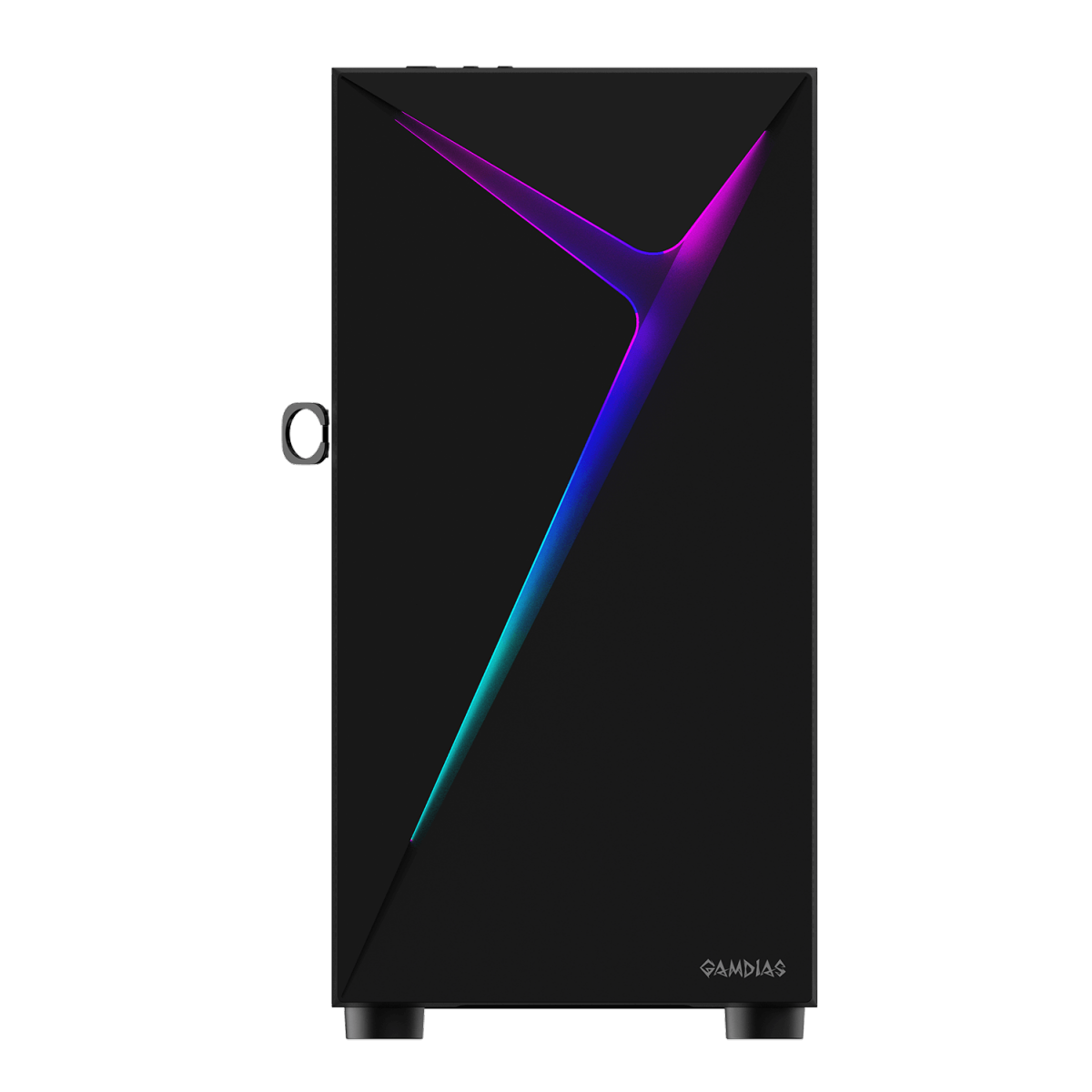 Gabinete Gamer Gamdias Argus E4 Elite, RGB, Mid Tower, Vidro Temperado, Preto - Imagem 3