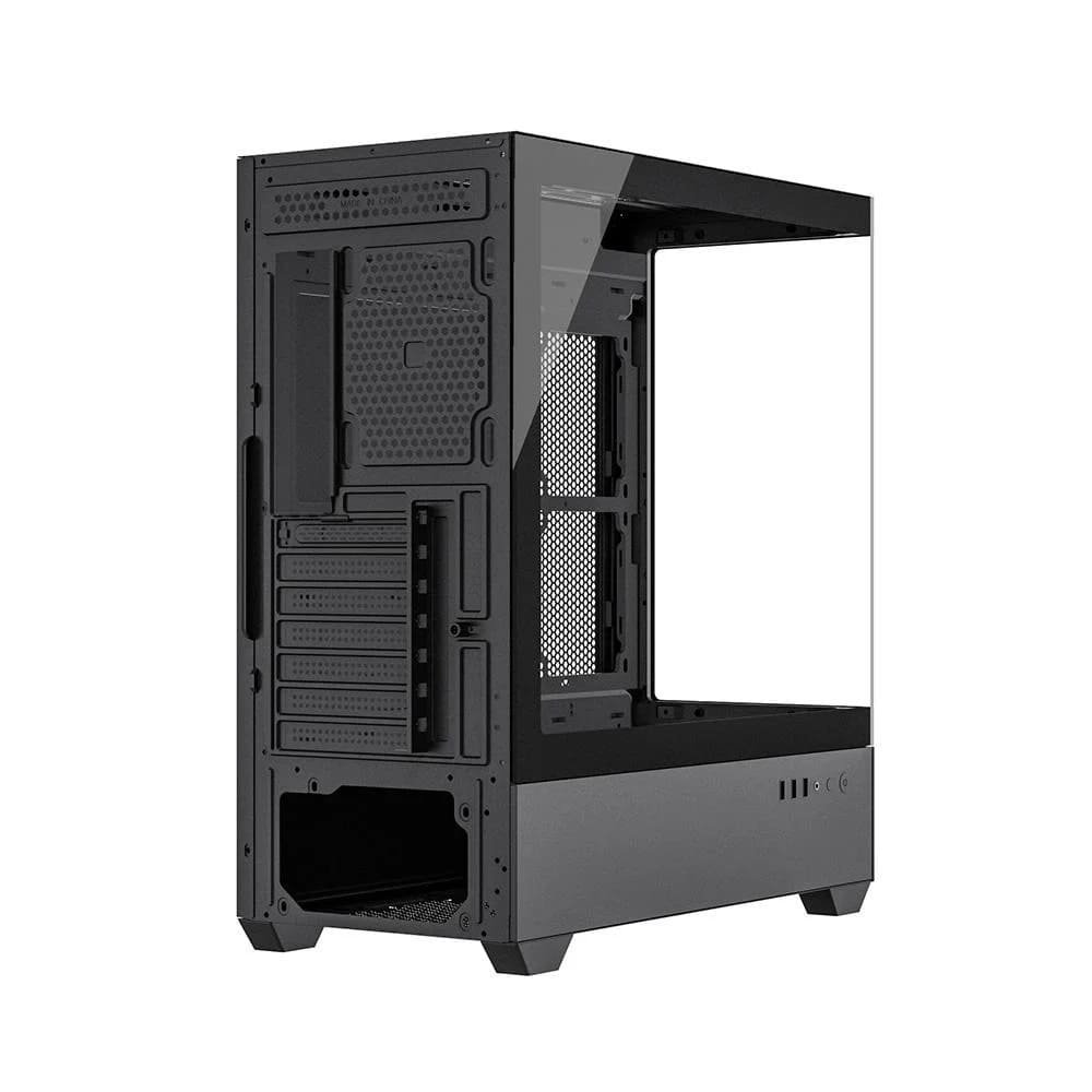 Gabinete Redragon Deflect Flow, ATX, Mid Tower, Lateral e Frente em Vidro Temperado, Preto - CA-609B - Imagem 4