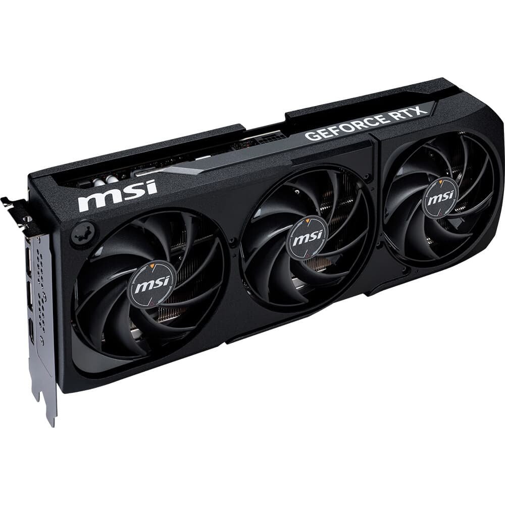 Placa de Vídeo RTX 5080 16GB MSI NVIDIA GeForce Shadow 3X OC, GDDR7, DLSS, Ray Tracing - Imagem 3