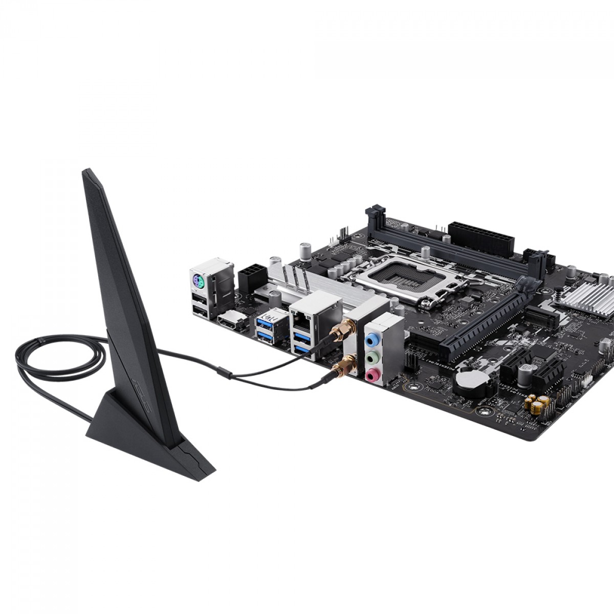 Placa Mãe Asus B760M-AYW WIFI 6 e Bluetooth, Intel LGA 1700, mATX, DDR4, Nvme PCI 4.0 - Imagem 4