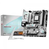 Placa Mãe Branca MSI B840M Gaming WiFi6E e Bluetooth, AMD AM5, mATX, DDR5, 2x slots M2, PCIe 4.0