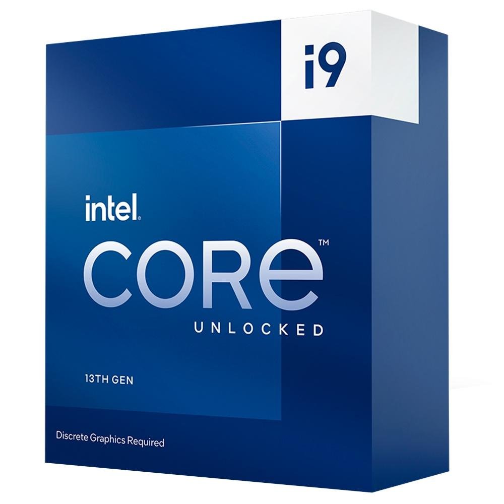 Processador Intel Core i9 13900KF, 5.8GHz Turbo, Cache 36MB, 24 Núcleos, 32 Threads, LGA 1700 - BX8071513900KF