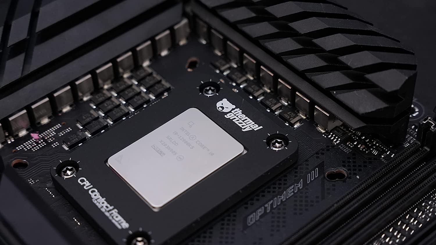 Contact Frame Metal para CPU, Thermal Grizzly, Intel LGA 1700, para 12ª, 13ª e 14ª geração - TG-CF-i13G - Imagem 6