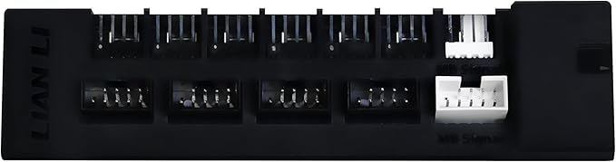 Hub USB Interno Universal Lian Li Edge com 4 Portas Usb 2.0 e 6 Portas PWM - EG-HUBO1B