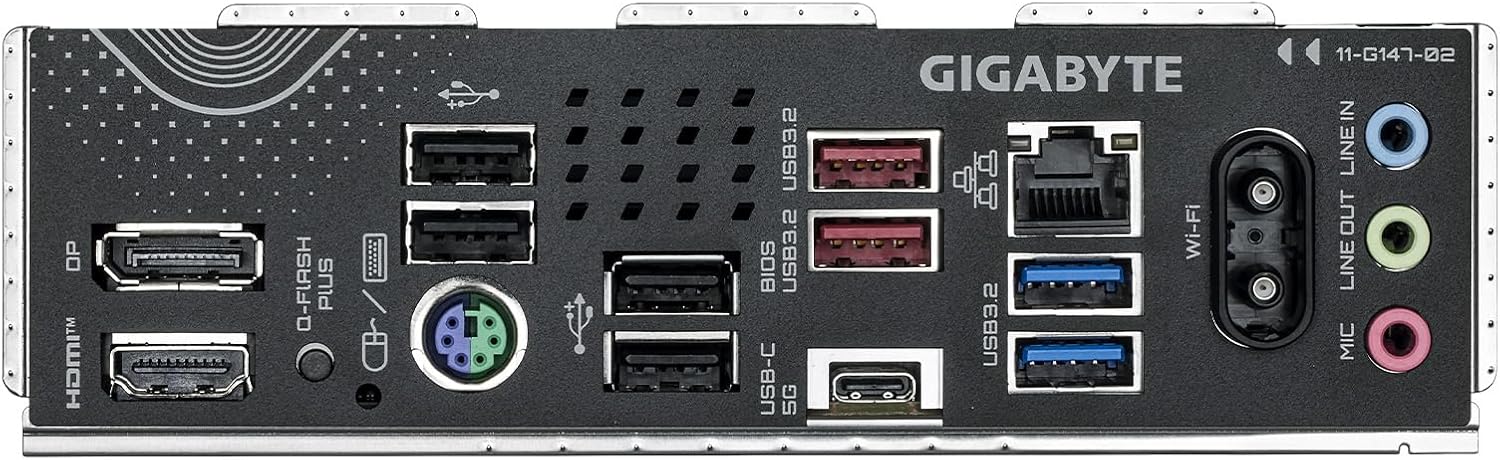 Placa Mãe Gigabyte B850 GAMING WIFI 6, AMD AM5, ATX, DDR5, RGB, WiFi 6, Bluetooth - Imagem 4