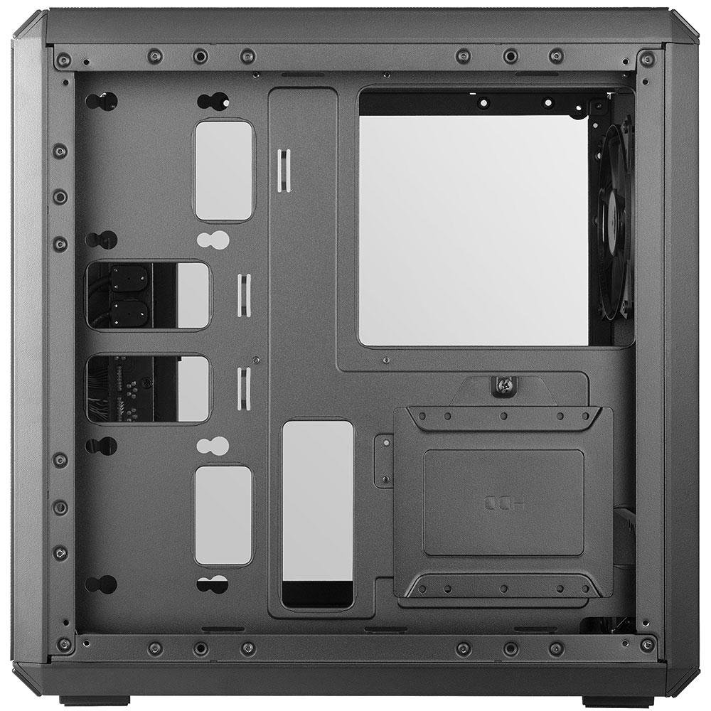 Gabinete Cooler Master MasterBox Q300L Mini Tower, Preto/Cinza, Extreme Airflow, Lateral Acrílico - MCB-Q300L-KANN-S00 - Imagem 4