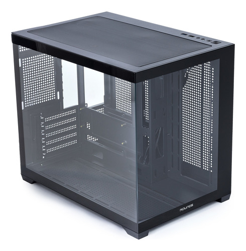 Gabinete Gamer Aquario R5 BLAST Preto, M-ATX, Sem Fans - Imagem 2