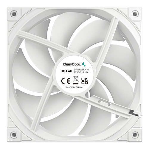 Cooler Fan DeepCool FD14, 140mm, Branco, 1650 RPM, 84 CFM - R-FD14-WHNPN1-G - Imagem 3