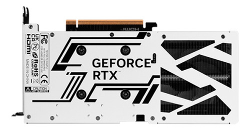 Placa de Video RTX 5060 Branca GALAX GeForce 1-Click OC 8GB GDDR7 Ray Tracing, DLSS4 - 56NSN8MDCZWH - Imagem 4