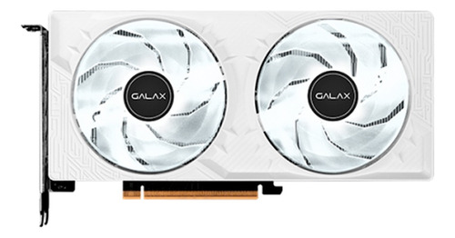 Placa de Video RTX 5060 Branca GALAX GeForce 1-Click OC 8GB GDDR7 Ray Tracing, DLSS4 - 56NSN8MDCZWH - Imagem 2