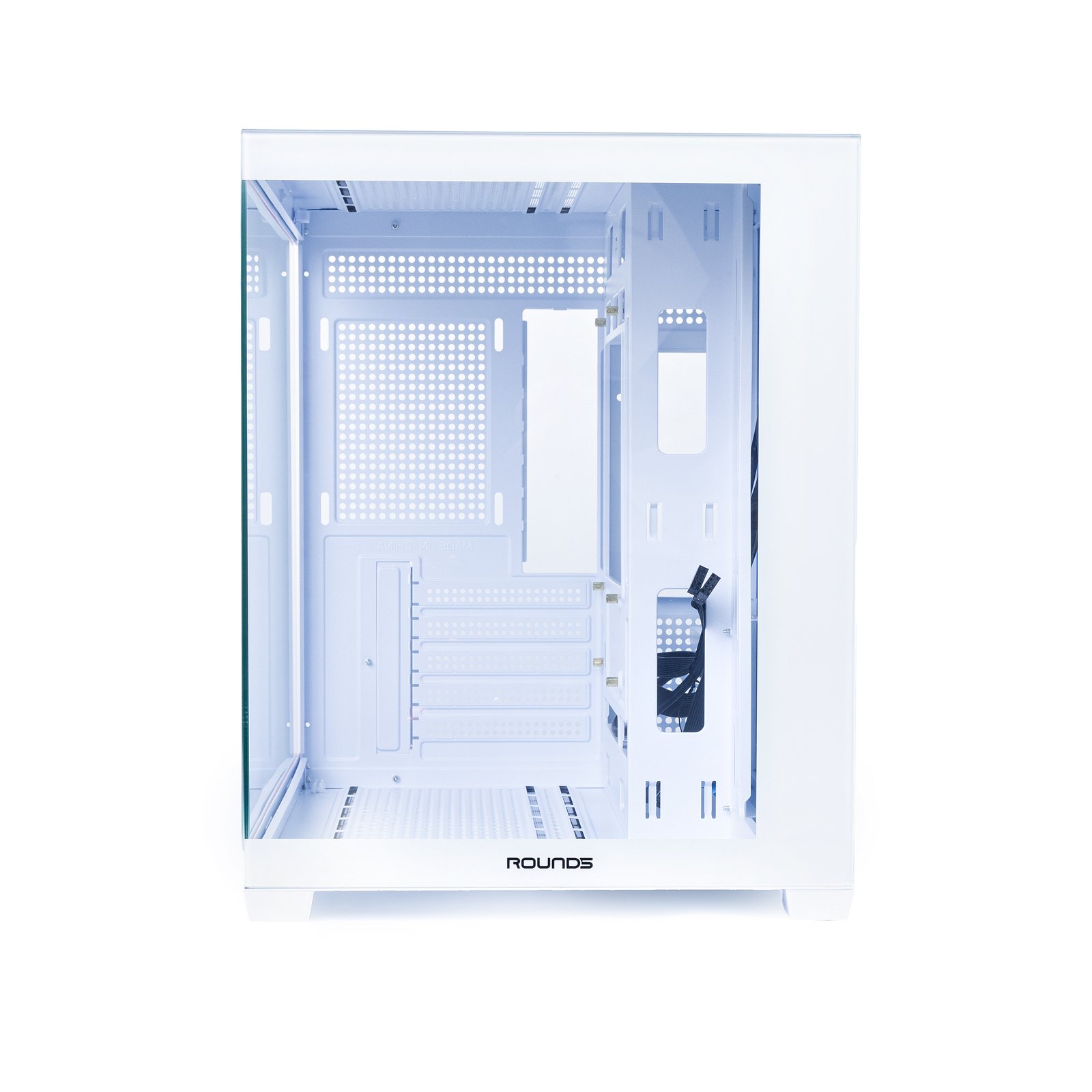 Gabinete Gamer Aquario R5 BLAST Branco, M-ATX, Sem Fans - Imagem 5