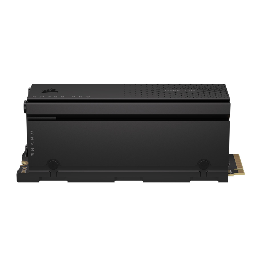 SSD Corsair MP700 Pro, 2TB, M.2 NVMe PCIe 5.0, Gen5 Com dissipador, Leitura 12400MB/s e Gravação 11800MB/s - Imagem 2