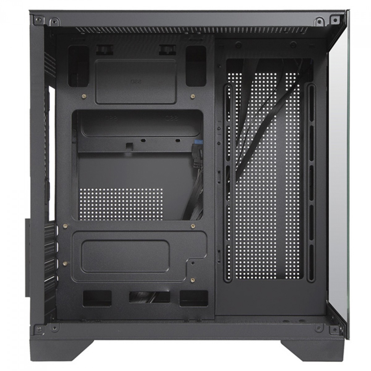 Gabinete Gamer Aquario Duex DXJ270-2, Mini-Tower, Lateral De Vidro, Preto, DXJ270-BK - Imagem 2