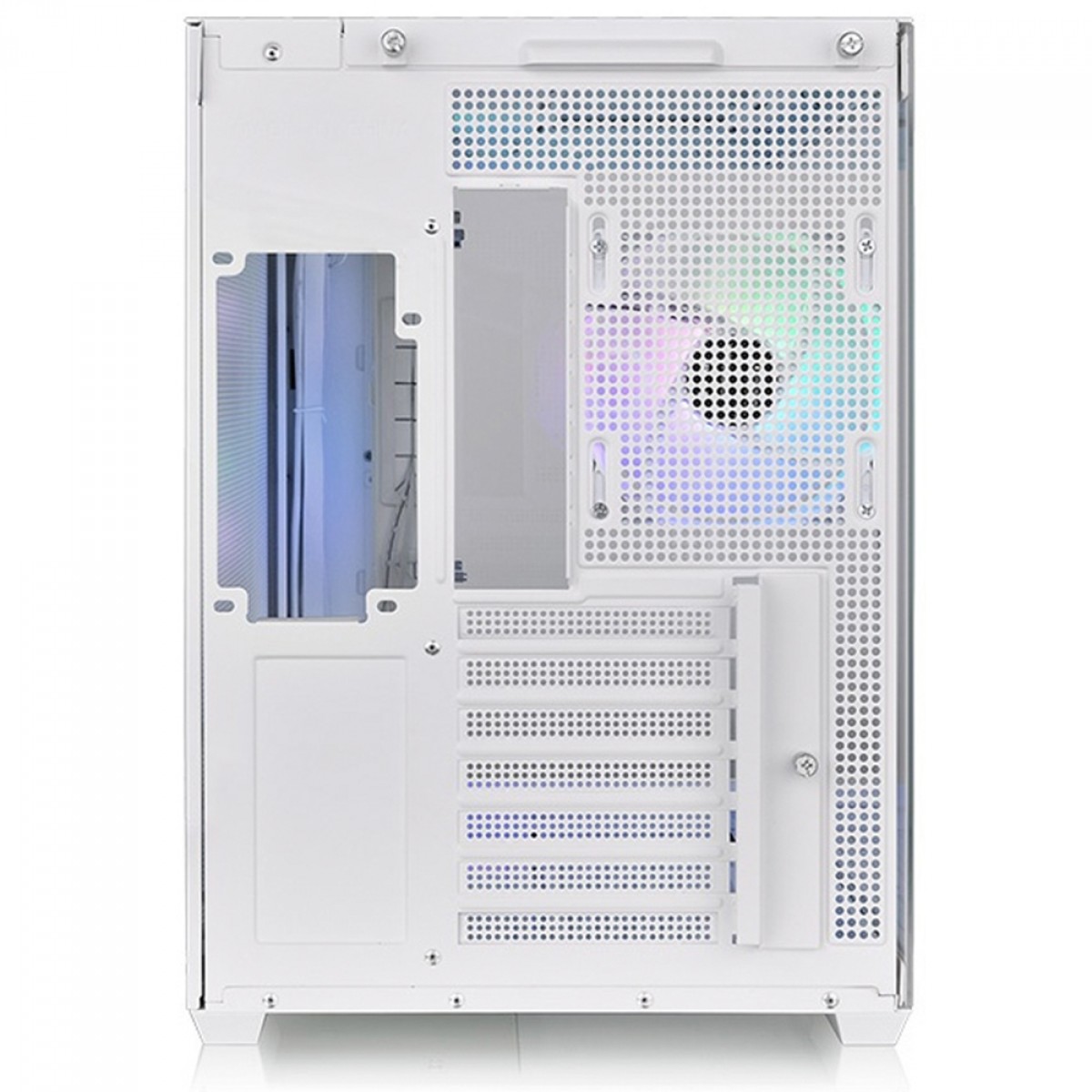 Gabinete Branco Thermaltake View 380 TG ARGB Snow, Mid Tower, Vidro Temperado, ATX, Com 4 Fans, - Imagem 5