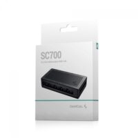 Hub para Cooler/Fans ARGB DeepCool SC700, 12 Portas 5V, Preto - R-SC700-BKNSNN-G