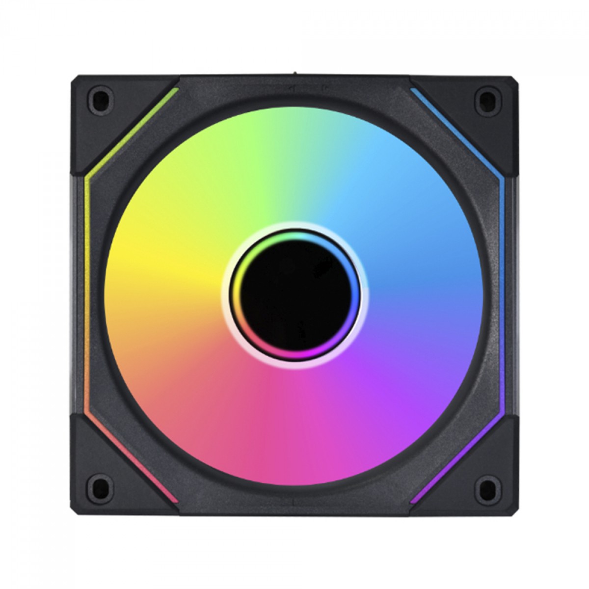 Kit 3x Cooler FAN Gamer Lian Li UNI FAN SL Infinity Preto, RGB, 120mm, 2100 RPM, 61 CFM - UF-SLIN120-3B - Imagem 3