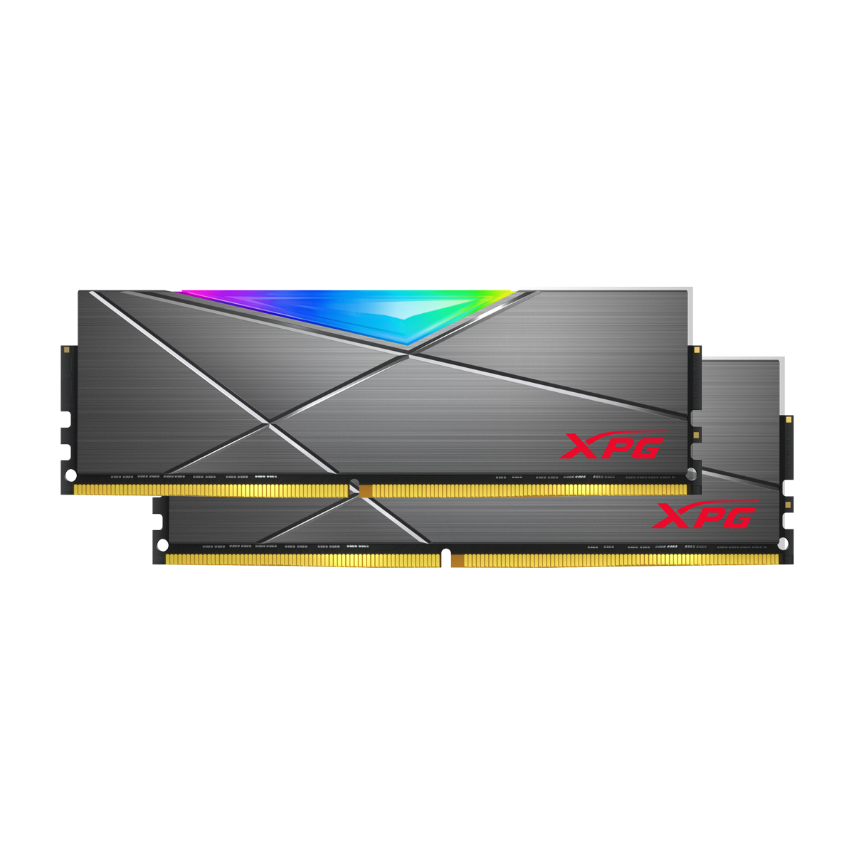 Memória XPG Spectrix D50, RGB, 16GB (2x8GB), 4133MHz, DDR4, CL19, Cinza - AX4U41338G19J-DT50 - Imagem 2