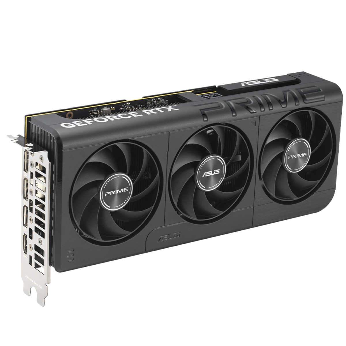 Placa de Vídeo RTX 5060 OC Edition Asus Prime NVIDIA GeForce Tri fan, 8GB, GDDR7, DLSS, Ray Tracing - Imagem 3