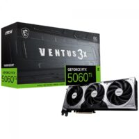 Placa de Vídeo RTX 5060 Ti 16GB Tri Fan MSI NVIDIA GeForce Ventus 3X OC, GDDR7, DLSS, Ray Tracing