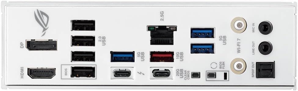 Placa Mae Asus ROG Strix B860 G Gaming WiFi 7 e Bluetooth, DDR5, Intel LGA1851, M-ATX, PCI 5.0, 4x slots M2 - Imagem 5