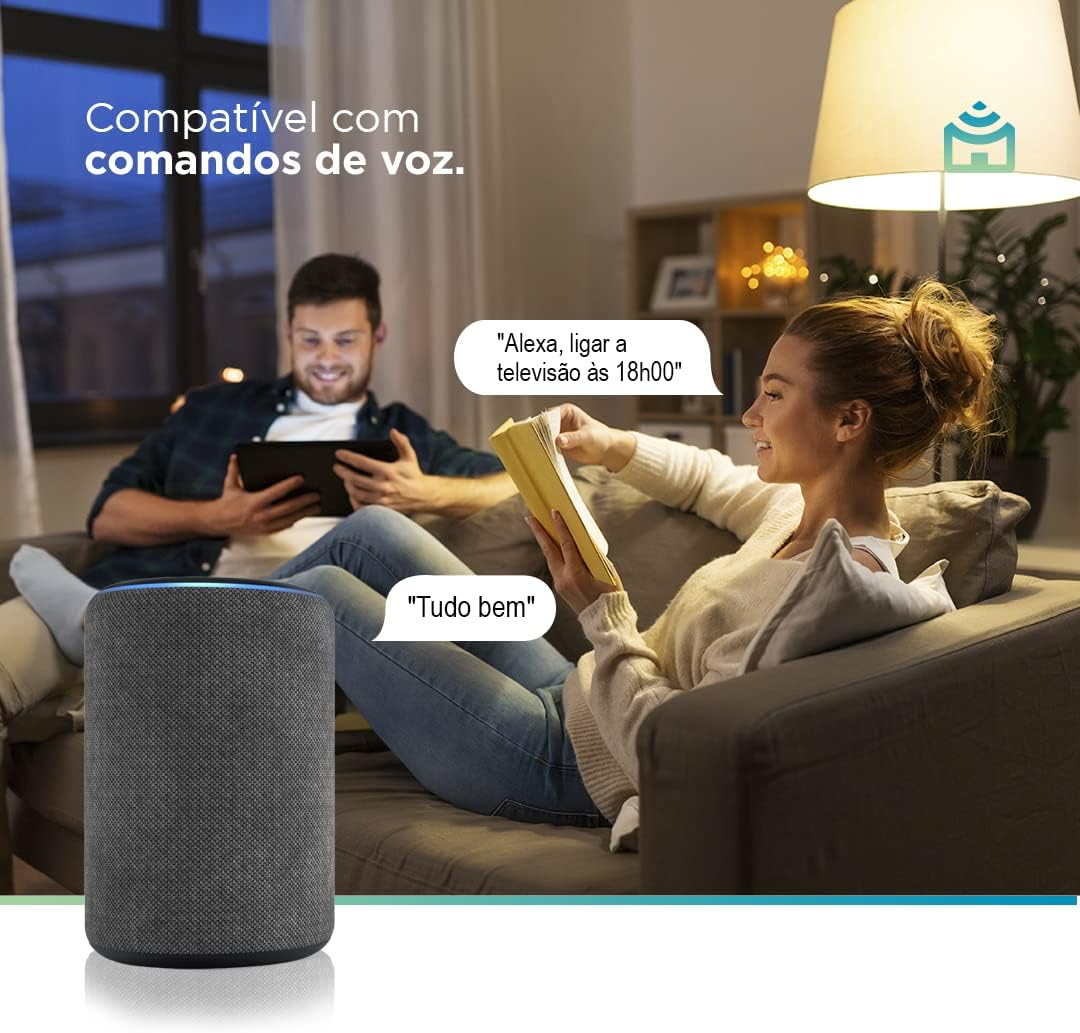 Smart Controle Remoto Inteligente Universal IR Wi-Fi Positivo, Controle Pelo Celular ou Comando de Voz, Alexa e Google - Imagem 5