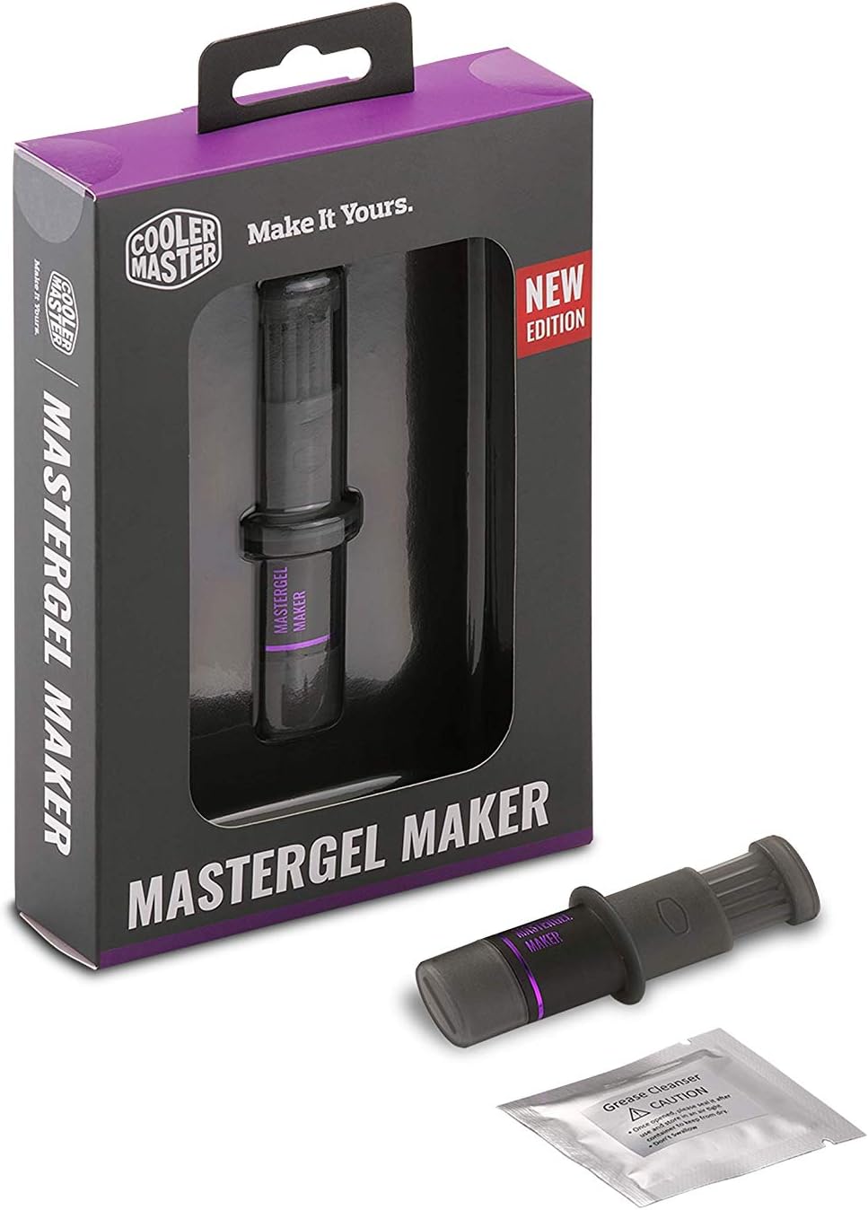 Pasta Térmica para Processador Cooler Master MasterGel Maker, 4G, 1.5ml, Cinza, 11 W/m-K - MGZ-NDSG-N15M-R2 - Imagem 2