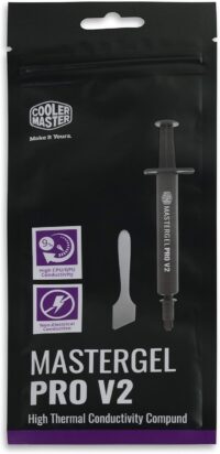 Pasta Térmica para Processador Cooler Master MasterGel Pro V2, 4G, 1.5ml, Cinza, 9 W/m-K - MGY-ZOSG-N15M-R3