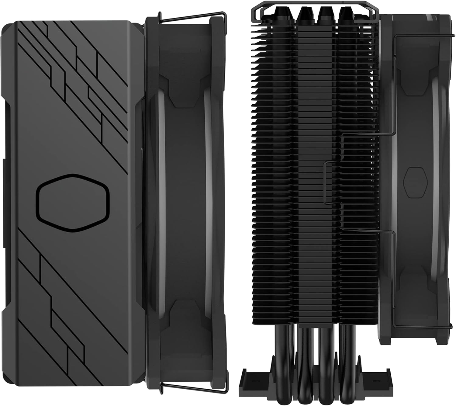 Cooler para Processador Cooler Master Hyper 212 Halo Preto, RGB, Intel LGA 1700 e 1200, AMD AM4 e AM5 - RR-S4KK-20PA-R1 - Imagem 3