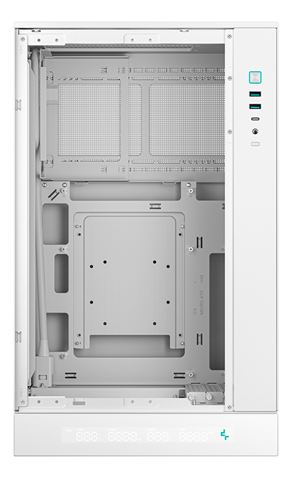 Gabinete Compacto DeepCool CH270 Digital Branco para Placa Mãe mATX, Mini Tower - R-CH270-WHNDM0-G-1 - Imagem 4