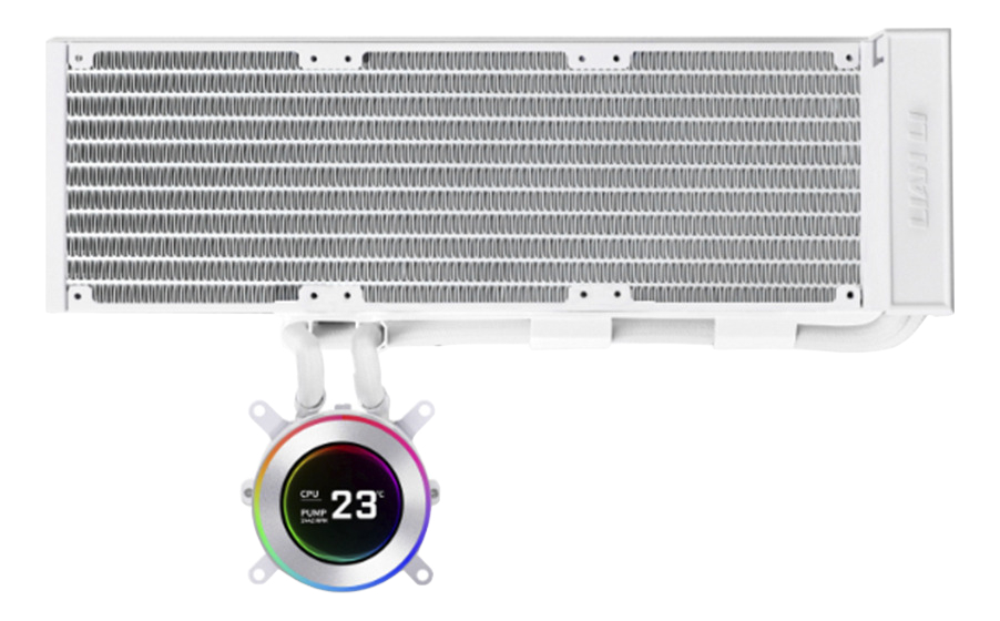 Water Cooler Lian Li Hydroshift II Branco LCD-C 360N, SEM COOLERS, 360mm - GHS2LCD36W - Imagem 2