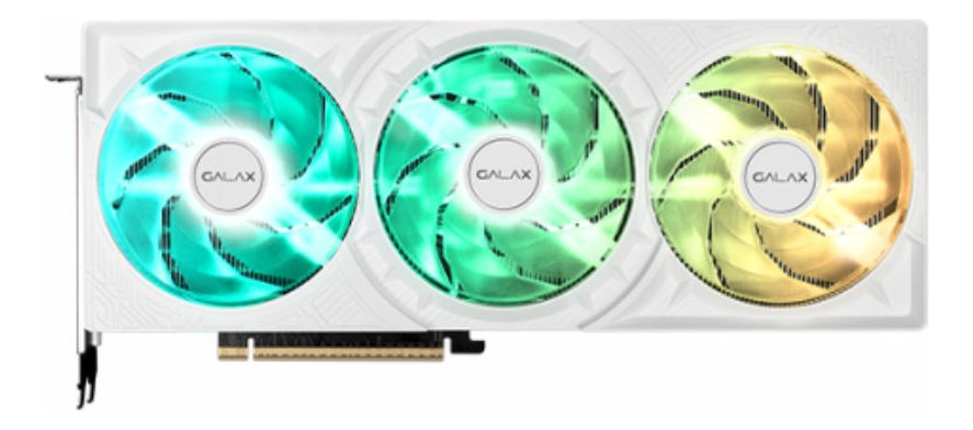 Placa de Video RTX 5080 16GB Galax Branca Nvidia GeForce 1-Click OC ARGB, GDDR7, Tri Fan, DLSS 4, Ray Tracing - Imagem 5