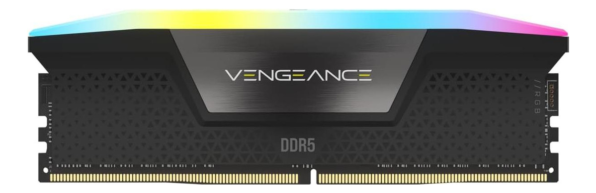 Memória RAM 192GB Corsair Vengeance RGB, (4x48GB), 5200MHz, DDR5, CL38, Otimizado Intel XMP - CMH192GX5M4B5200C38 - Imagem 2