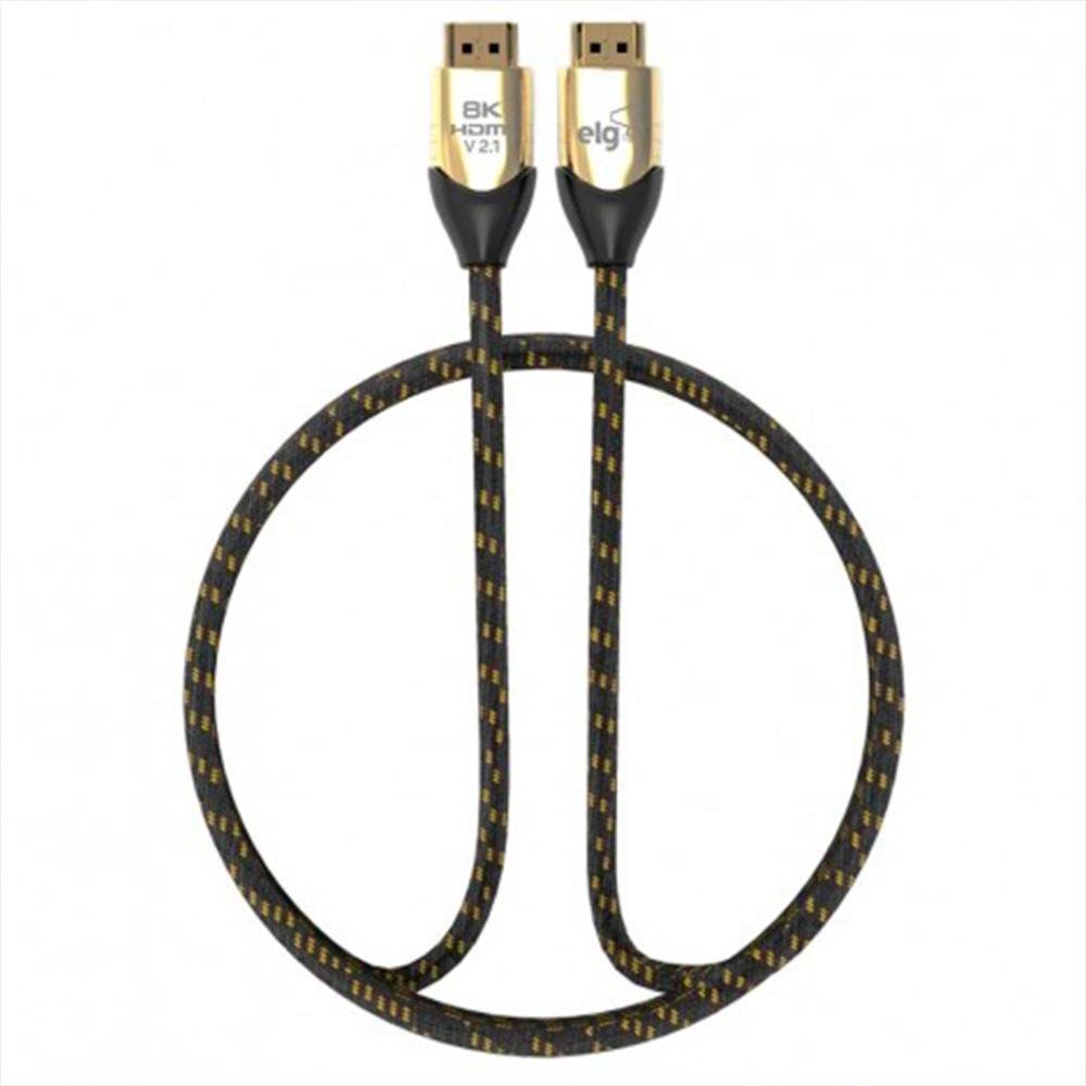 Cabo HDMI 2.1 ELG, HDR, 3D Ready, 8K/60Hz, 4K/120Hz, Full HD/240Hz, 3 Metros - HS8K30 - Imagem 3