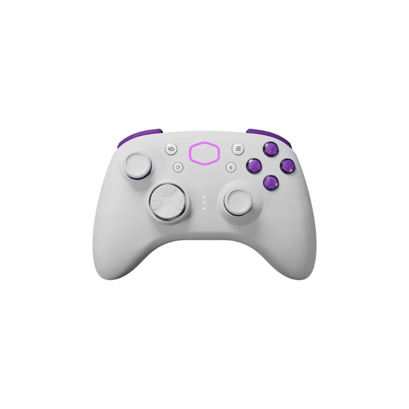 Controle Cooler Master Storm, Sem Fio, Bluetooth para PC, Branco - CMI-GSCX-W1