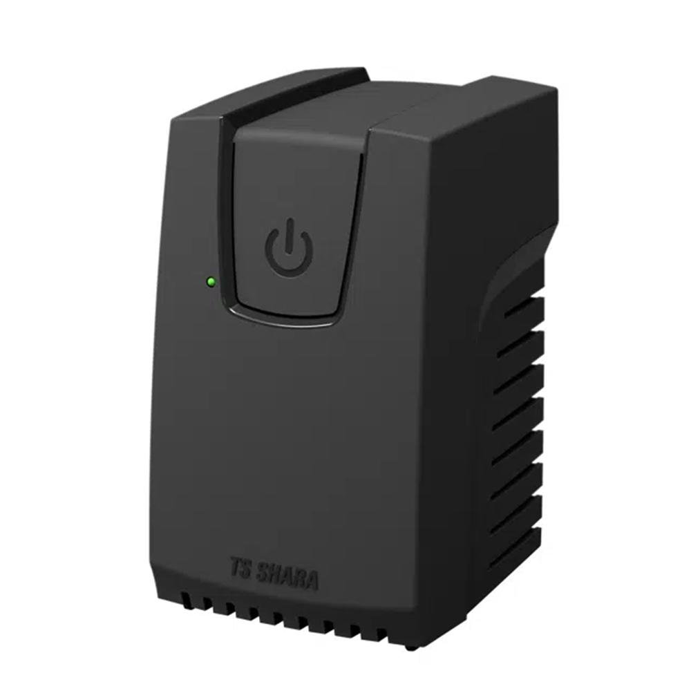 Estabilizador TS Shara Powerest 500VA, Entrada 115/220v, Saida 115V, 4 Tomadas, Preto - 9114