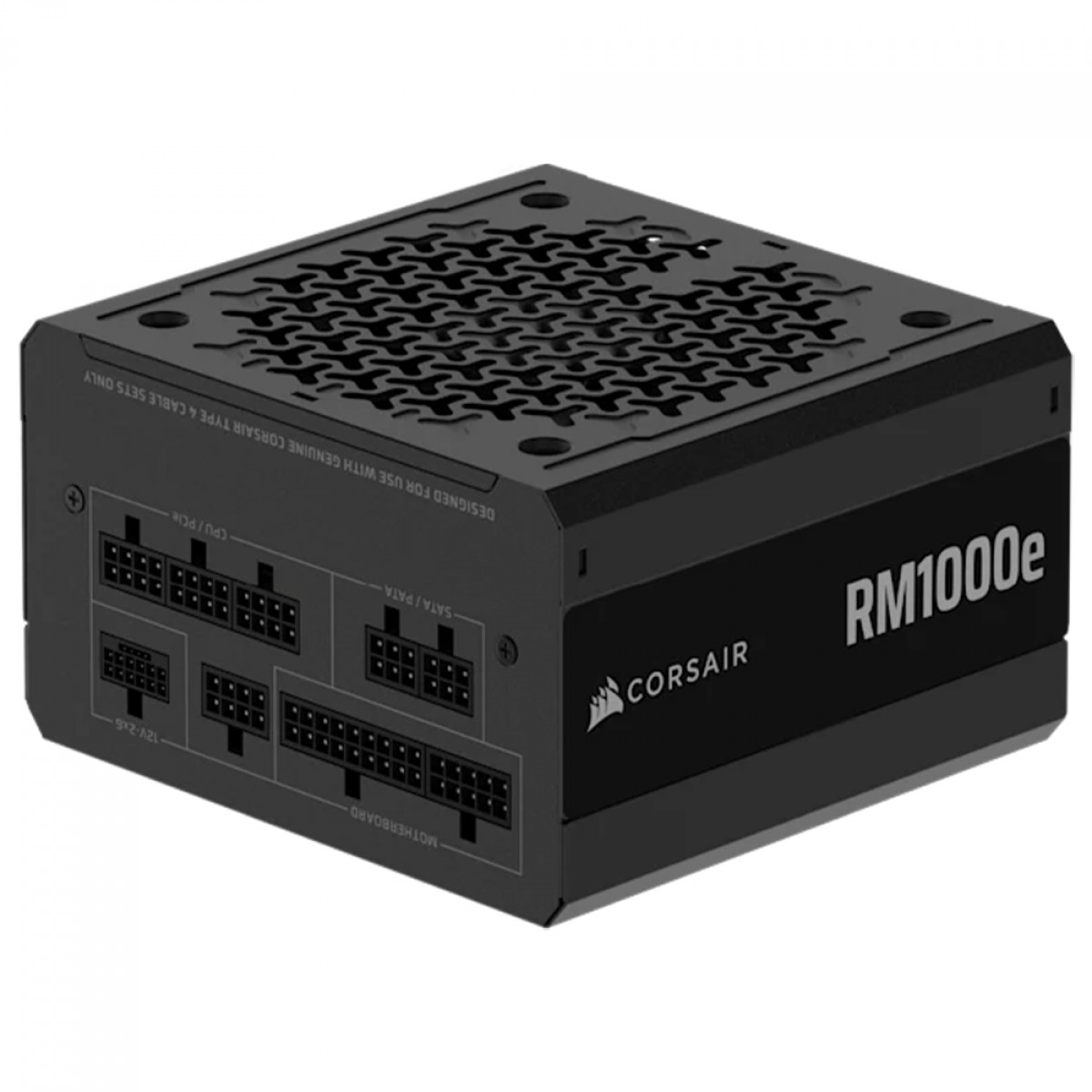 Fonte Corsair 1000W Gold Cybenetics, RMe Series, ATX 3.1 e PCIe 5.1, Full Modular com Cabos, Preto, CP-9020297-BR - Imagem 2