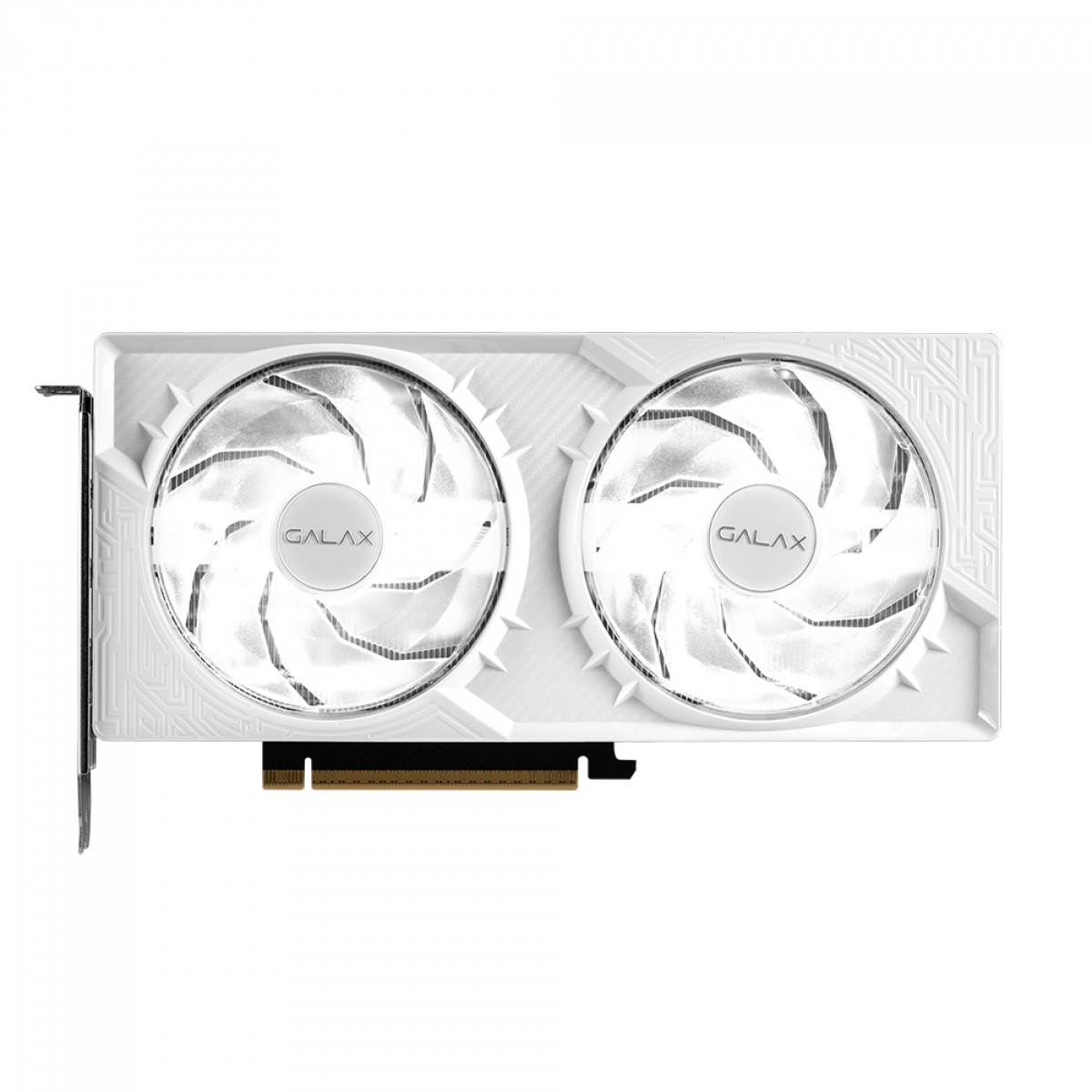 Placa de Vídeo Branca RTX 5070 12GB 1-Click OC Dual Fan GALAX NVIDIA GeForce, GDDR7, Ray Tracing, DLSS 4 - Imagem 2
