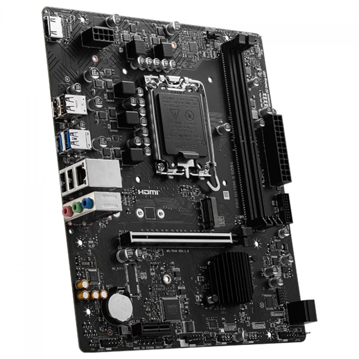 Placa Mãe MSI PRO H610M-S, Intel LGA 1700, MATX, DDR4, NVME M2 - Imagem 3
