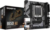 Placa Mãe Mini ITX B650I Gigabyte UD AX, AMD AM5, DDR5, WiFi, Bluetooth, M.2