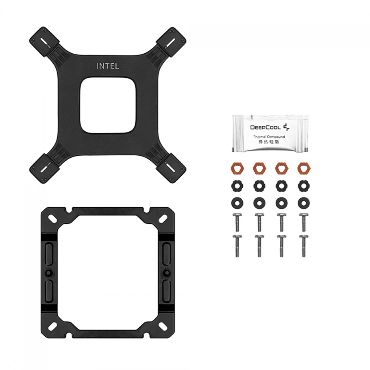 Cooler para Processador DeepCool Gammaxx AG400 BK ARGB, 120mm, Intel-AMD, R-AG400-BKANMC-G-2 - Imagem 5