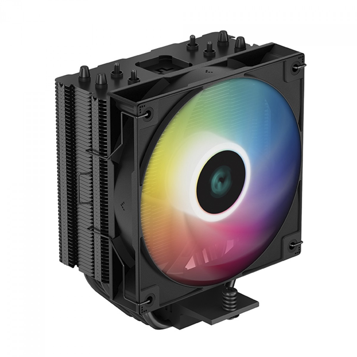 Cooler para Processador DeepCool Gammaxx AG400 BK ARGB, 120mm, Intel-AMD, R-AG400-BKANMC-G-2 - Imagem 2