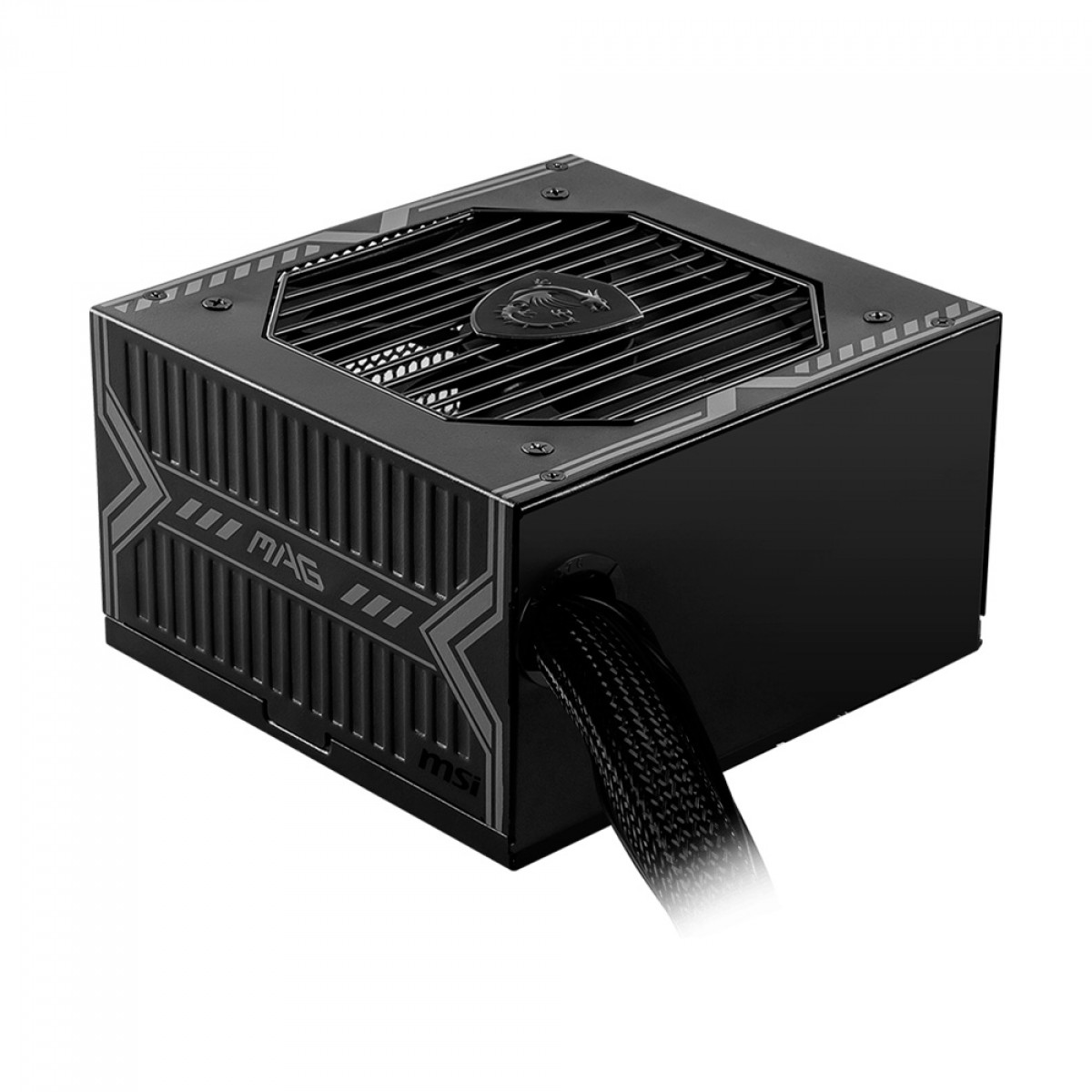 Fonte de Alimentacao MSI MAG A550BN, 550W, 80 Plus Bronze, PFC Ativo, Com Cabo, Preto - Imagem 2