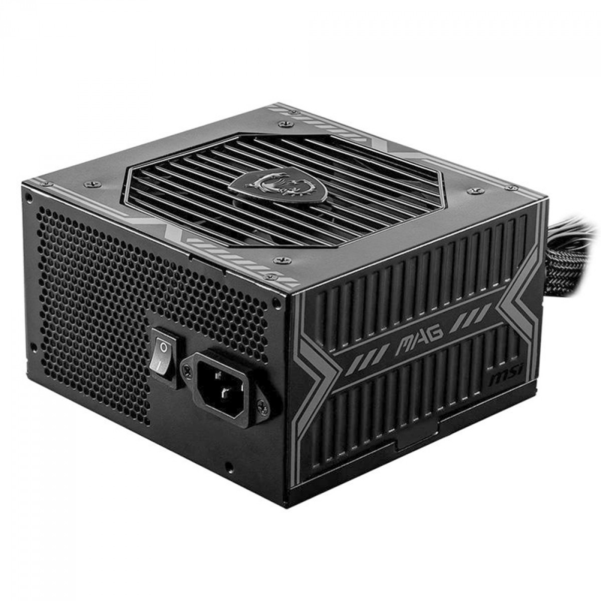 Fonte de Alimentacao MSI MAG A550BN, 550W, 80 Plus Bronze, PFC Ativo, Com Cabo, Preto