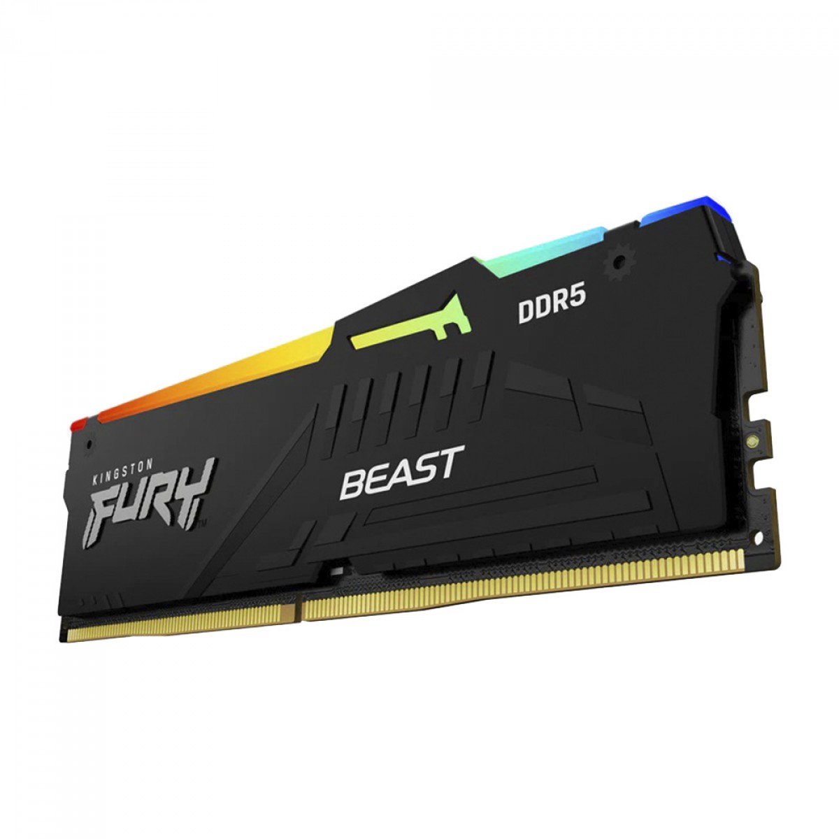 Memória RAM Kingston Fury Beast, 16GB, 6000MT/s, DDR5, CL36, RGB, AMD EXPO e Intel XMP - KF560C36BBE2A-16 - Imagem 3