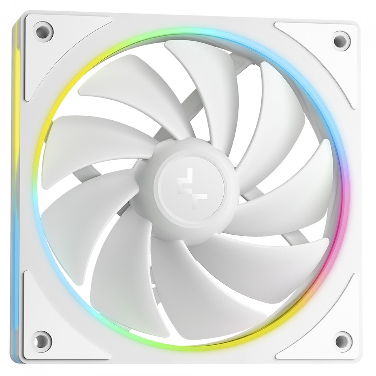 Water Cooler Deepcool LM240 Branco, ARGB, 240mm, Display LCD IPS, Intel-AMD - R-LM240-WHDMMC-1 - Imagem 2