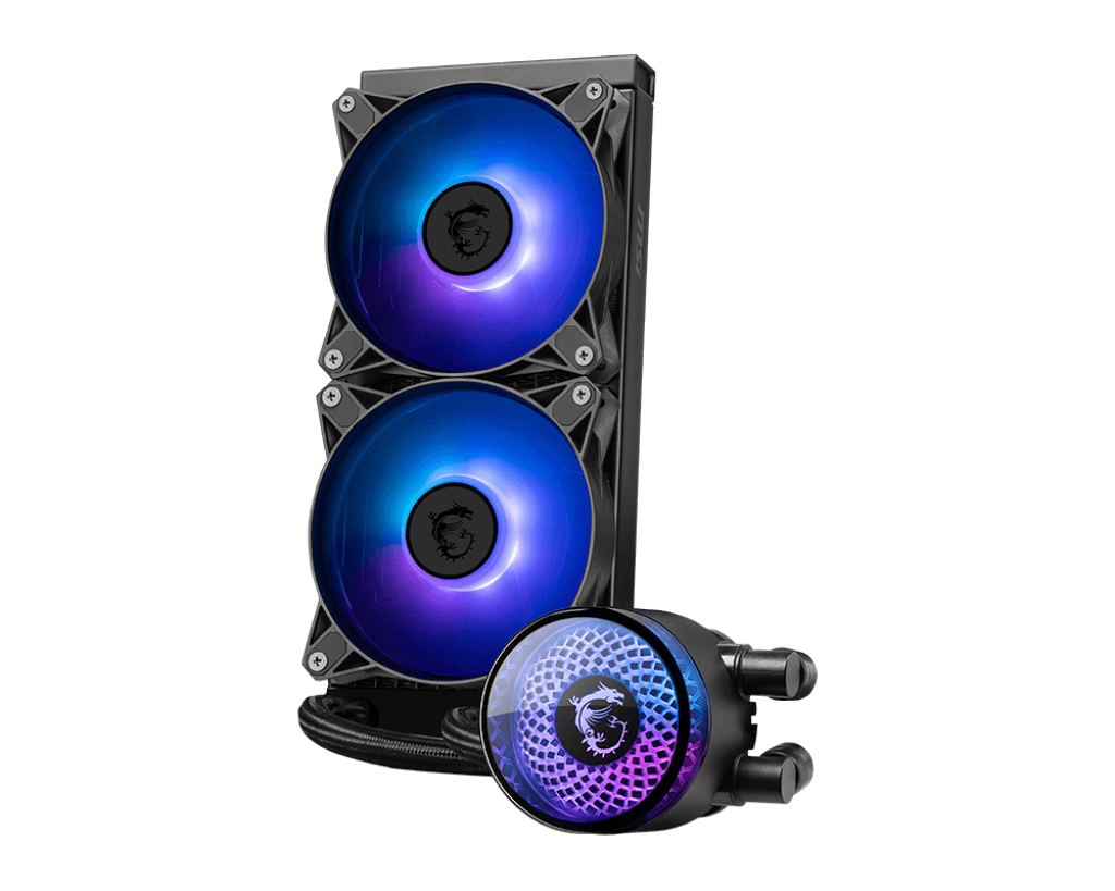 Water Cooler MSI MAG Coreliquid A12, ARGB, 240mm, Intel e AMD, Preto - CLA12240