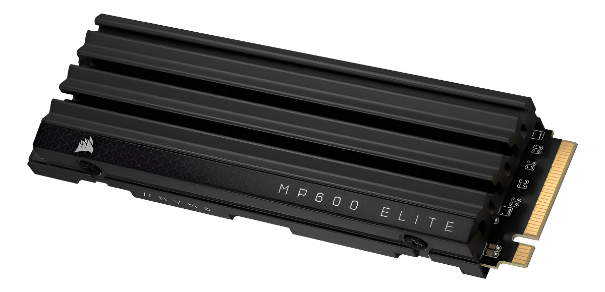 SSD 2TB Corsair MP600 Elite para PC e PS5 com Dissipador, M.2 NVMe, Leitura 7000MB/s e Gravação 6500MB/s - Imagem 3