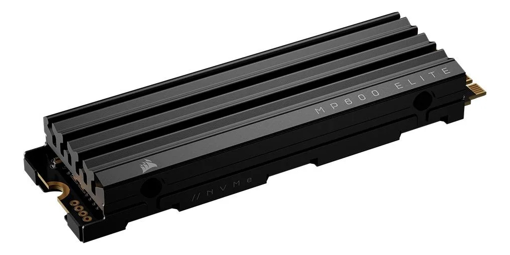 SSD 2TB Corsair MP600 Elite para PC e PS5 com Dissipador, M.2 NVMe, Leitura 7000MB/s e Gravação 6500MB/s - Imagem 4