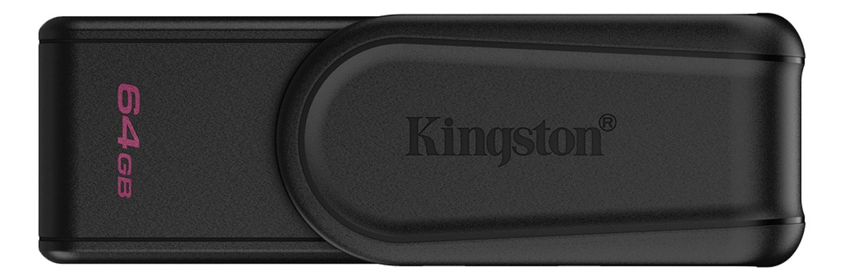 Pen drive Kingston DataTraveler Exodia S, 64 GB, USB 3.2, Preto, DTXS-64GB - Imagem 3