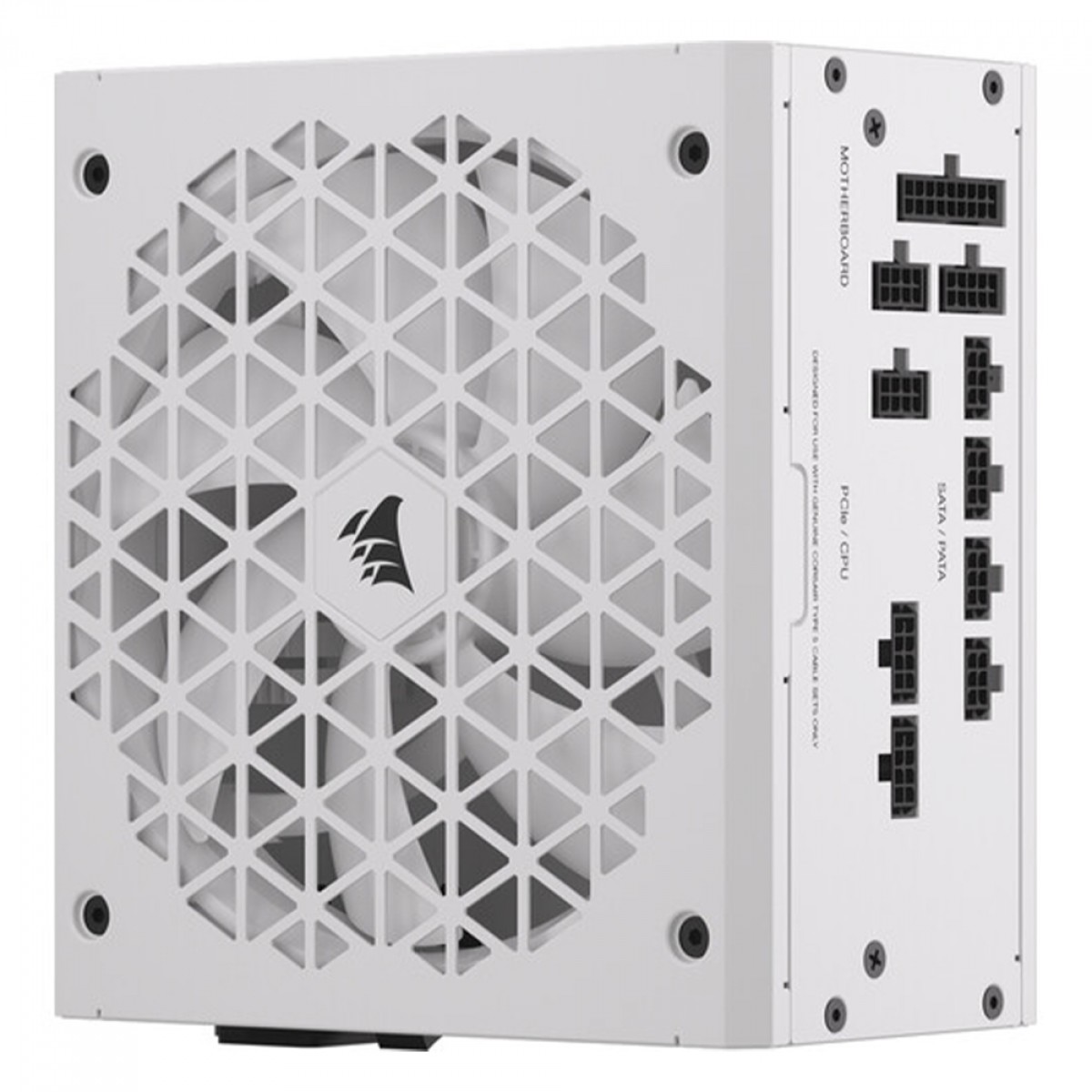 Fonte Corsair RM750x Shift White, 750W, 80 Plus Gold, Full Modular, ATX 3.1, PCIe 5.1, Branco, CP-9020273-BR - Imagem 3